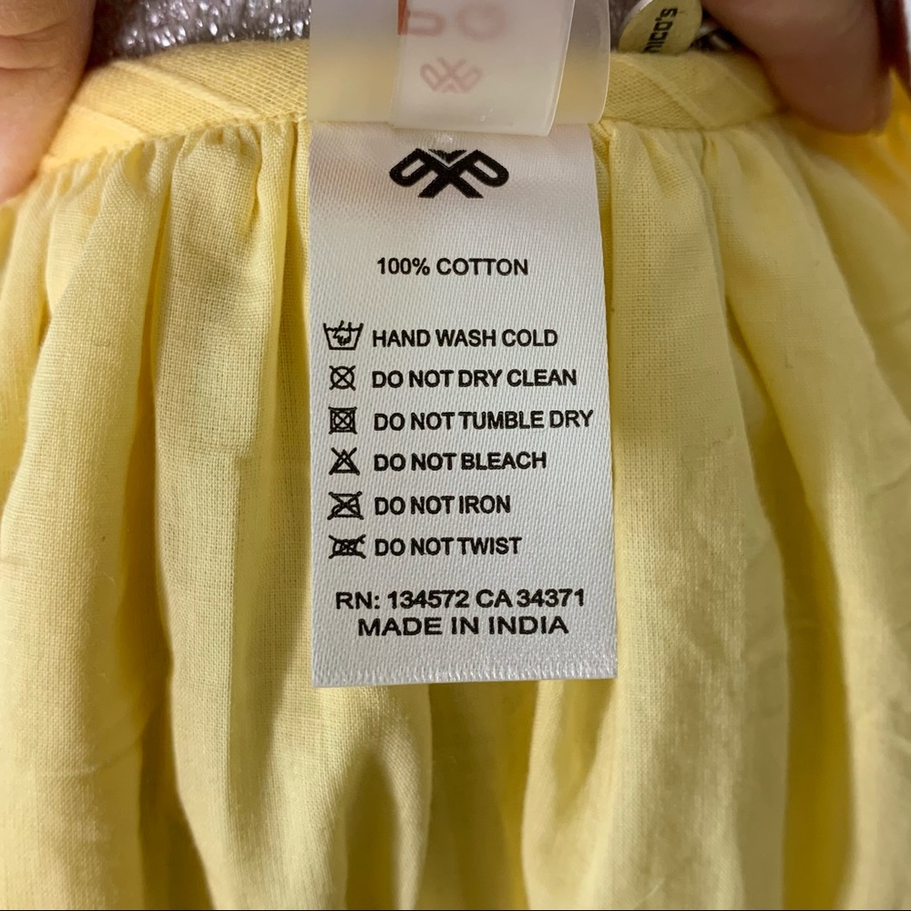 PQ SWIM Ramona Tiered Maxi Dress in CITRINE NWT - Picture 12 of 12
